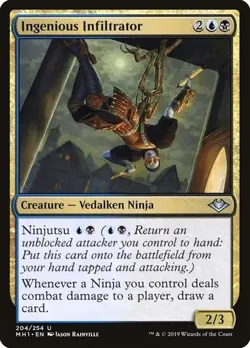 MTG ~ Ingenious Infiltrator ~ Modern Horizons ~ NM - Image 1