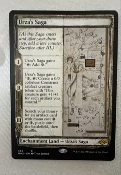 Urza's Saga (Showcase) Modern Horizons 2 Regular RARE CLEAN SHARP - Image 1