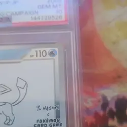 Pokemon Glaceon 069/SV-P SV-P Promo Yu Nagaba Holo Japanese PSA 10 - Image 5