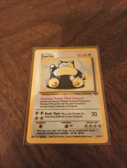 Vintage Pokemon Snorlax 11/64 Jungle Holo TCG - Image 1