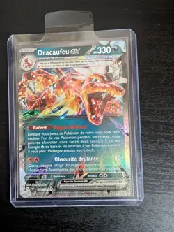 Carte Pokemon Dracaufeu ex 054/091 - Destinees de Paldea FR - NM - Image 1