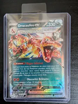 Carte Pokemon Dracaufeu ex 054/091 - Destinees de Paldea FR - NM - Image 3
