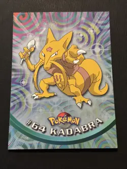 Pokemon: Topps (TV Animation)- Kadabra 54 (holo) Foil - Image 2