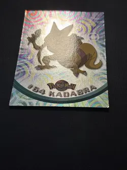 Pokemon: Topps (TV Animation)- Kadabra 54 (holo) Foil - Image 3