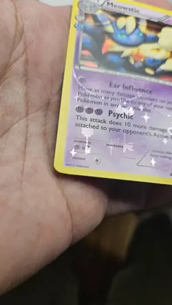 Meowstic RC15/RC32 Uncommon Generations Pokemon Holo Near Mint - Image 3