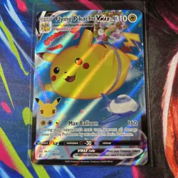 🔥POKEMON CELEBRATIONS #007 FLYING PIKACHU VMAX FULL ART ULTRA RARE NM (A) - Image 1