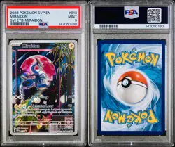 POKEMON PSA 9 MIRAIDON FULL ART #013 PROMO SCARLET e VIOLET ENGLISH 2023! - Image 3