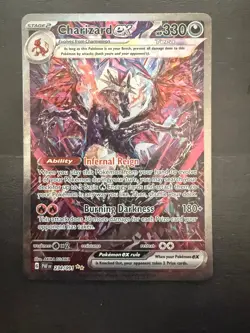 Pokemon Charizard ex Special Illustration Rare Holo 234/091 SV: Paldean Fates 3… - Image 1