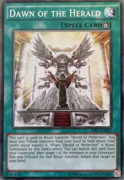 Yugioh! LP Dawn of the Herald - AP07-EN022 - Common - Unlimited Edition Lightly - Image 1
