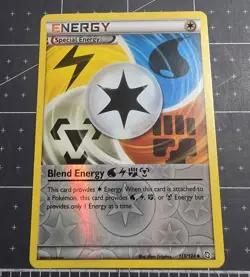 Blend Energy WLFM Uncommon Reverse Holo Dragons Exalted 118/124 HP Pokemon TCG - Image 1