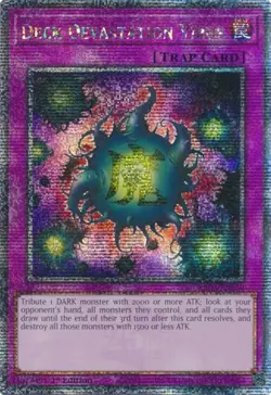 Yugioh! LP Deck Devastation Virus - RA03-EN150 - Quarter Century Secret Rare - 1 - Image 1