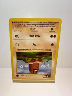 Diglett 47/102 Common Base Set Shadowless Pokemon Lightly Played - Image 2