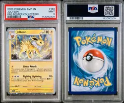 POKEMON PSA 9 JOLTEON FULL ART #169 PROMO PRISMATIC EVOLUTION ENGLISH 2025! - Image 3