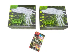 Pokemon TCG Perfect Order: ETB & Booster Bundle Lot - 2 ETBs + 1 Bundle - Image 1