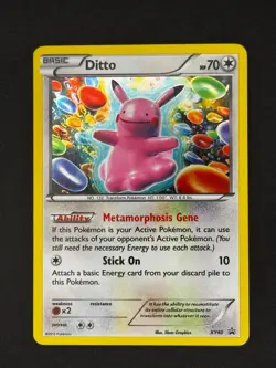 Pokemon TCG: Ditto - XY Black Star Promo #40 Holographic - LP+ - Image 2
