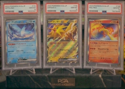 ​PSA 10 Pokemon 151 JP Articuno Zapdos ex Moltres SV2a Master Art Rare Lot RR - Image 1