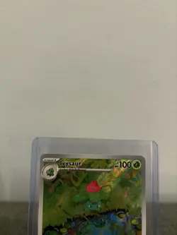Pokemon TCG Ivysaur 167/165 SV 151 Illustration Rare - English NM+ - Image 2