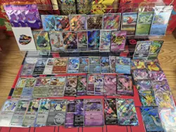 Massive Pokemon Card Bundle Gengar Snorlax Mew Eevee Sealed Cards Booster Packs - Image 1