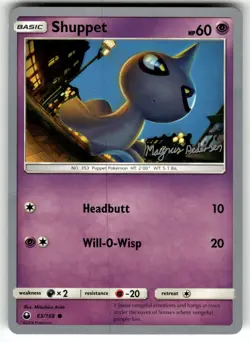 Shuppet - 2018 (Magnus Pedersen) 63/168 World Championship Decks NM Pokemon Card - Image 1