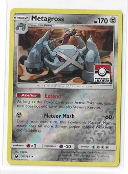 Metagross 95/168 League Promo Reverse Holo Celestial Storm S&M Pokemon Card NM - Image 1