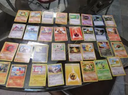 1990s vintage pokemon cards estate lot 96 cards 3 lots of 32 - Image 2
