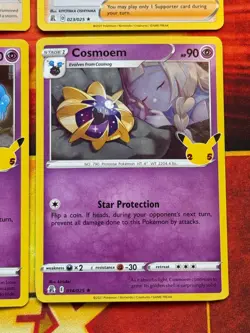 Pokemon Celebrations 4 Card Holo Lot - Lugia / Cosmog / Cosmoem / Professors Res - Image 5