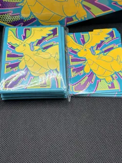 Pokemon Ascended Heroes Dragonite Deck Box, Card Sleeves (65), Dice Set - Image 3