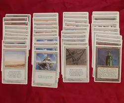 MTG 4th Edition 1995 White Lot 40 Cards Bottle of Suleiman Personal Incarnation - Image 1