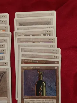 MTG 4th Edition 1995 White Lot 40 Cards Bottle of Suleiman Personal Incarnation - Image 5