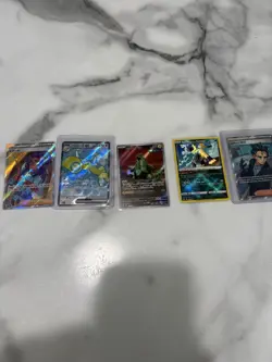 Pokemon 5 Card Lot W/ Japanese And English Cards. - Image 1