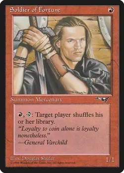 [MTG] Soldier of Fortune (Retro Frame) (080) (ALL) LP-HP - Image 1