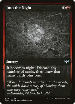 [MTG] Into the Night (430) (DBL) LP-HP - Image 1