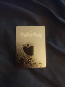 Basic Flareon V HP210 Single Strike 169/203 Gold Foil Fan Art Pokemon Card - Image 2