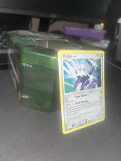 Pokemon TCG Dialga Lv.68 1/130 Diamond & Pearl Holo Rare English 2007 - Image 3