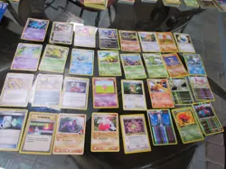vintage pokemon cards estate lot 96 cards 3 lots of 32 - Image 2