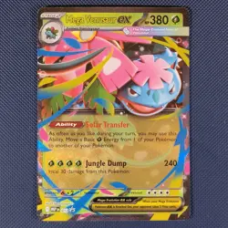 Mega Venusaur ex 013 - Mega Evolution Black Star Promo Pokemon Card - M / NM - Image 1