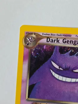 Dark Gengar 6/105 Neo Destiny *Swirl* Holo Pokemon Card WOTC 2002 - Excellent - Image 2