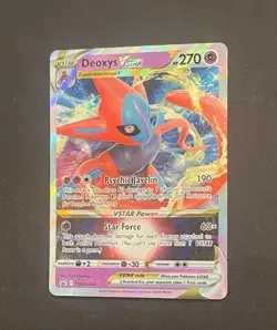 Pokemon Deoxys VSTAR SWSH268 Black Star Promo Near Mint - Image 3