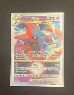 Pokemon Deoxys VSTAR SWSH268 Black Star Promo Near Mint - Image 4