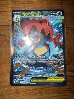 Pokemon TCG Mega Feraligatr EX 274/217 Ascended Heroes Special Illustration Rare - Image 1