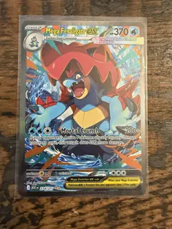 Pokemon TCG Mega Feraligatr EX 274/217 Ascended Heroes Special Illustration Rare - Image 4