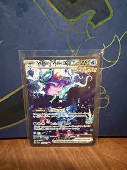 Walking Wake ex - 205/162 Temporal Forces Special Illustration Pokemon - NM/LP - Image 1