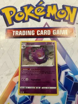 MINT! 2020 GENGAR 085/202 Reverse Holo Pokemon TCG Sword and Shield Base Set - Image 1