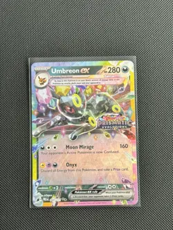 Pokemon! Umbreon ex 060/131 Stamped. - Prismatic Evolutions. NM. - Image 1