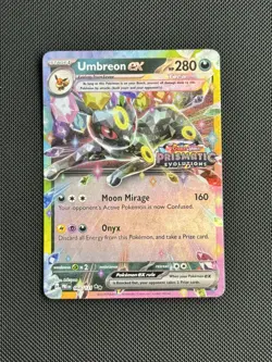 Pokemon! Umbreon ex 060/131 Stamped. - Prismatic Evolutions. NM. - Image 2
