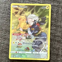 Nintendo Pikachu TG05/TG30 Holo Rare Trainer Gallery Lost Origin 2022 ENG - Image 1
