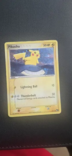 Pikachu Pop Series 5 Holo 12/17 Corrected Back! Pokemon TCG MP/HP - Image 1