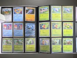 Make Offer Pokemon Scarlet & Violet 151 9-Pocket Binder Mew Incomplete Set 500+ - Image 2