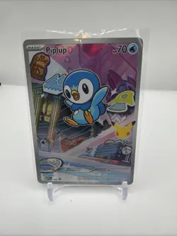 Pokemon TCG Piplup Art Rare Promo 042 - Image 1