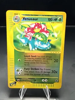Pokemon Venusaur 67/165 - Expedition Set WOTC 2002 - Reverse Holo Rare - Lp - Image 1